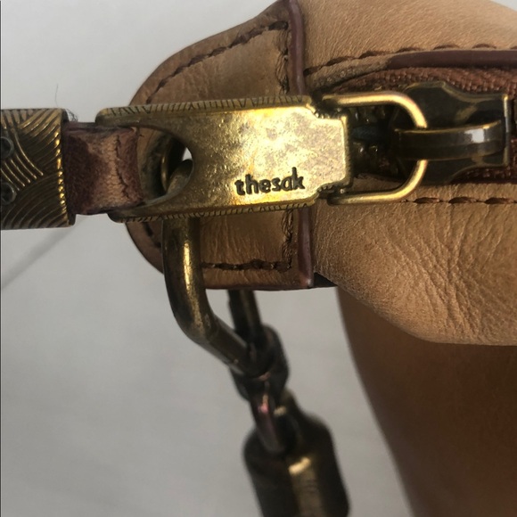 The Sak Multi-Color Brown Leather Shoulder Bag - Picture 9 of 15